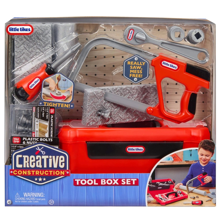 Little Tikes Creative Construction Tool Box Set