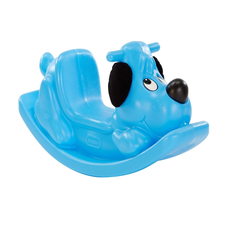 Little Tikes Rockin Puppy Blue Ride On Toy
