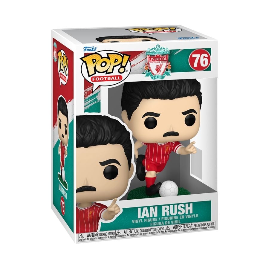 Liverpool FC Ian Rush POP! Football Funko POP! Vinyl