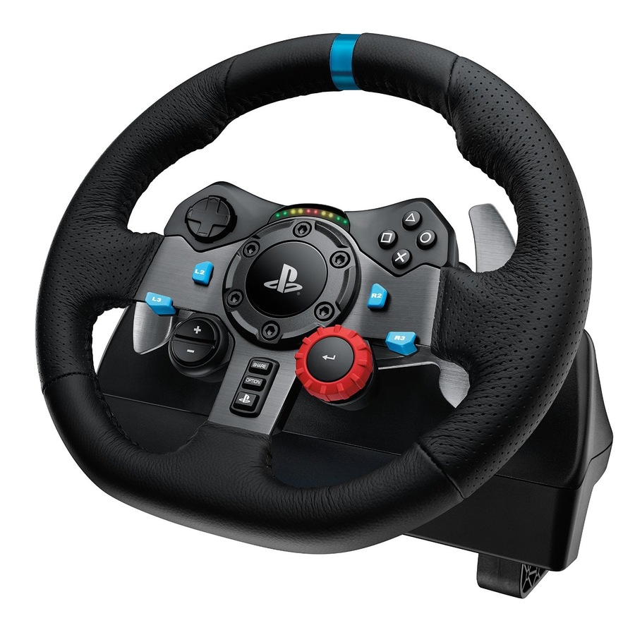 Logitech G G29 Driving Force Racing Wheel and Next Level Racing Wheel Stand Lite Bundle