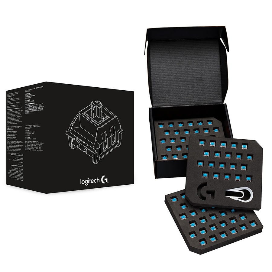 Logitech G Pro X Switch Kit (GX Blue Clicky Switches)