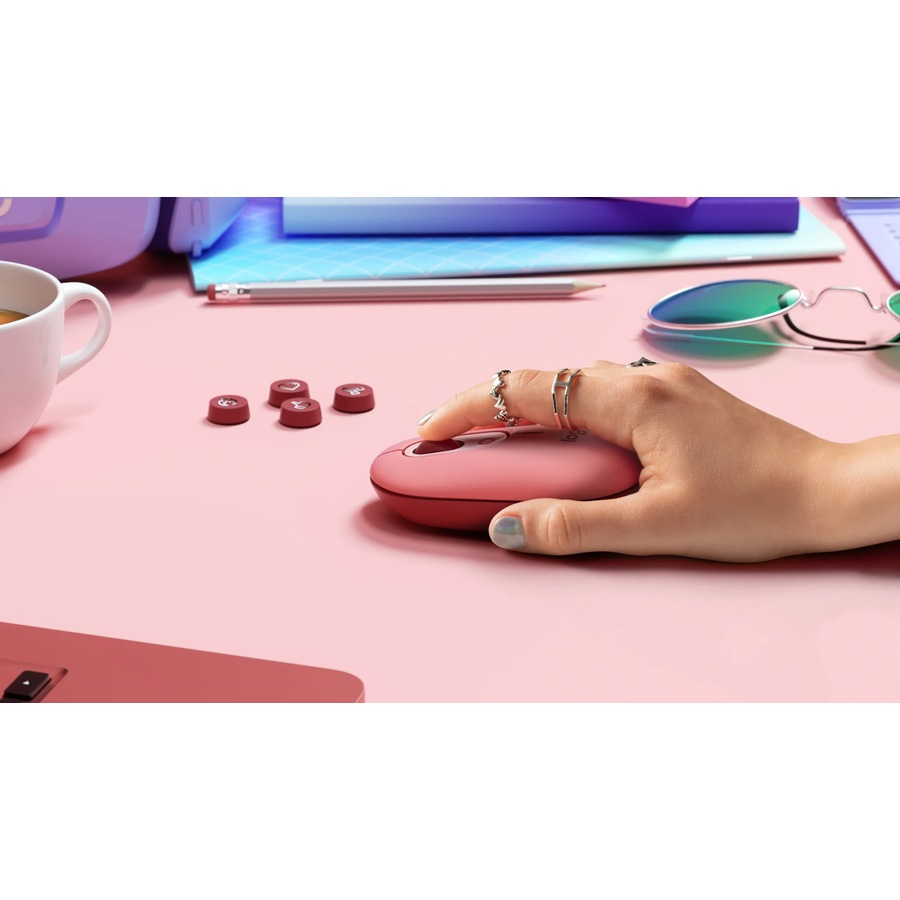 Logitech POP Mouse with Emoji (Heartbreaker)
