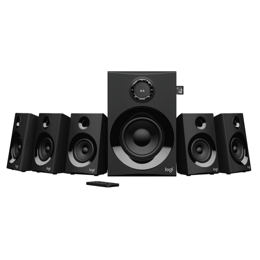 Logitech Z607 5.1 Surround Sound Speaker System (Black)