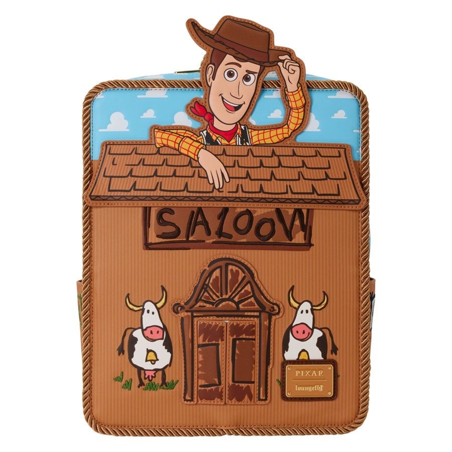 Loungefly Disney Pixar Toy Story 30th Anniversary Woody Mini Backpack