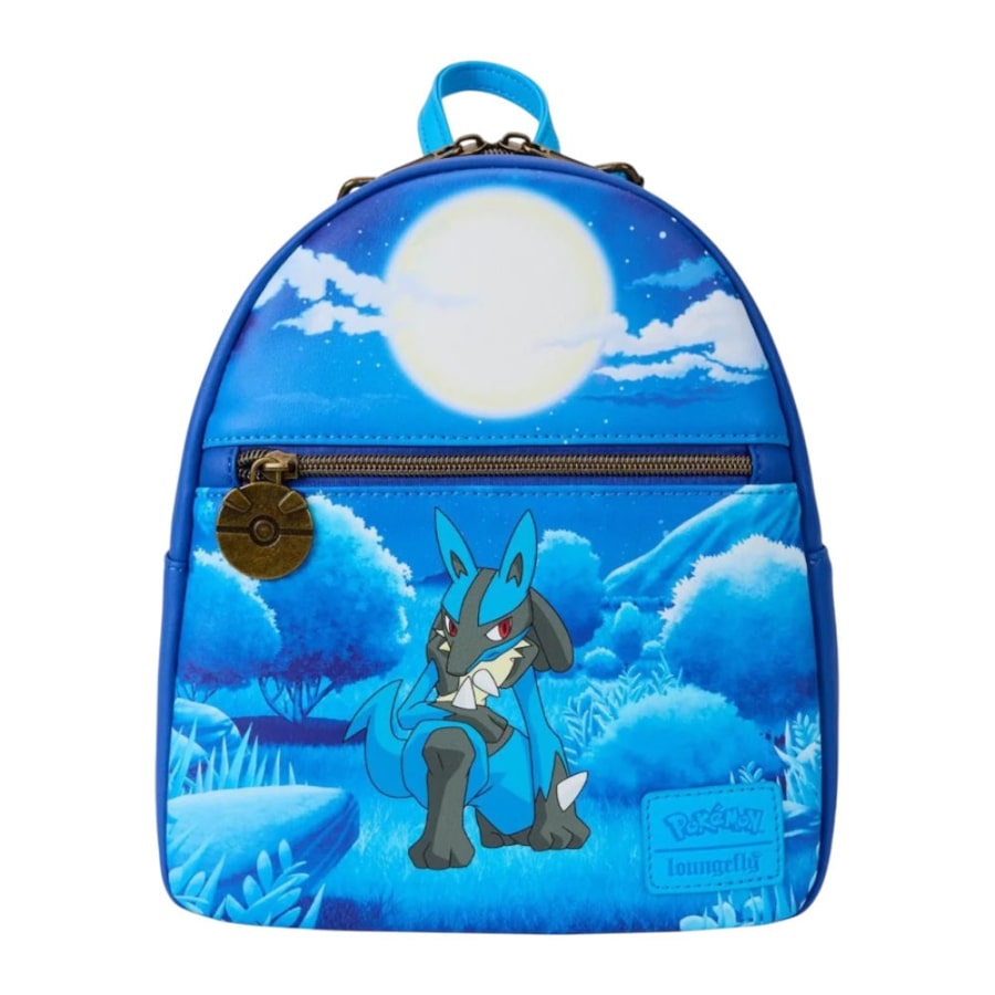 Loungefly Pokemon Lucario Collection Mini Backpack