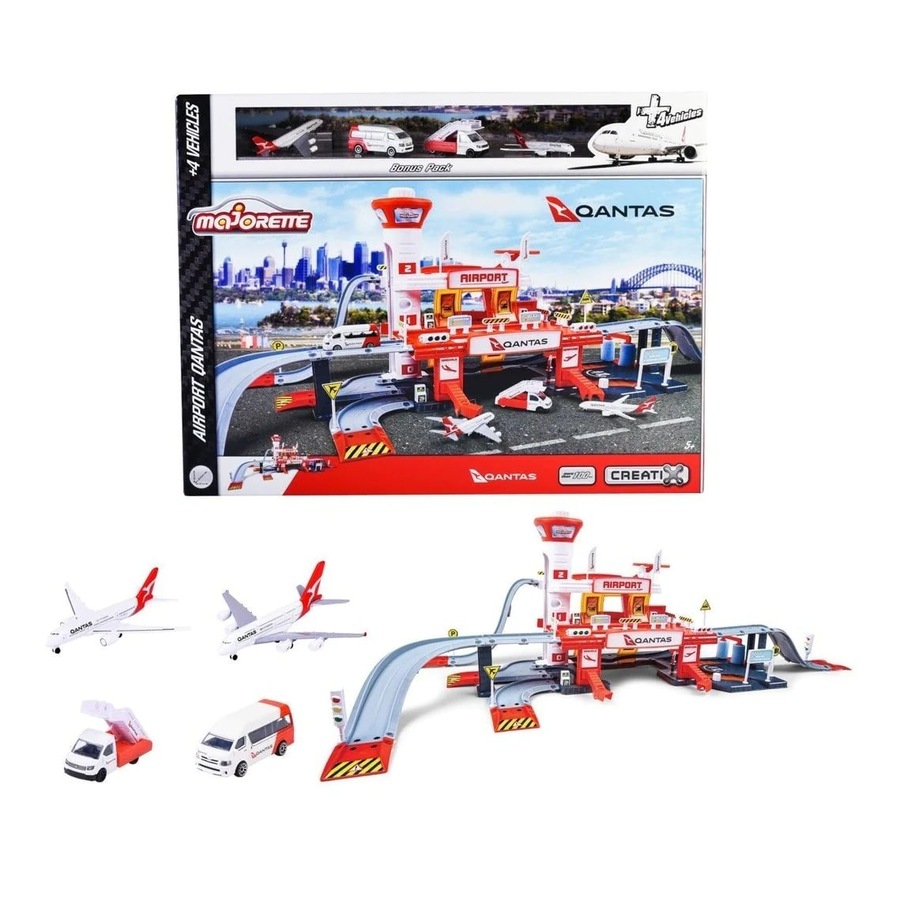 Majorette Qantas Airport Play Set