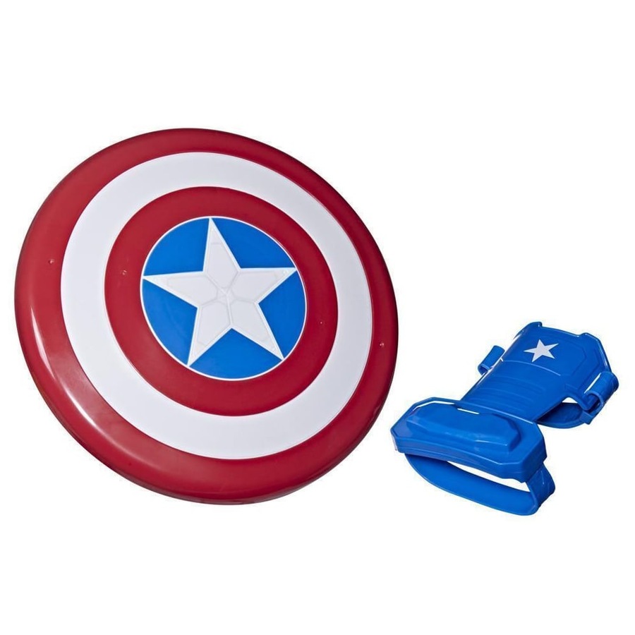 Marvel Avengers Captain America Magnetic Shield and Gauntlet
