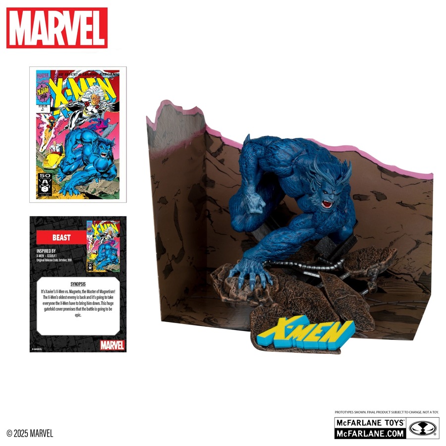 Marvel Collection Beast X-Men #1 1:10 Scale Figure
