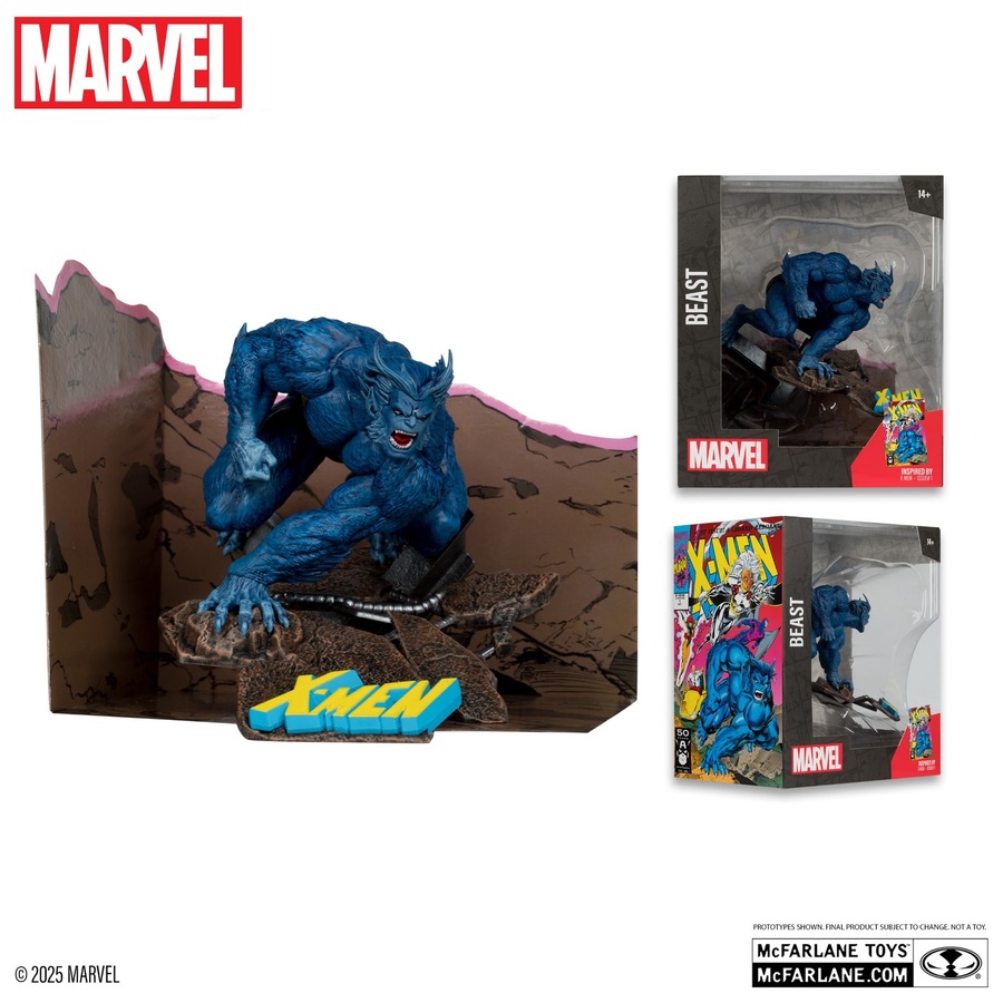 Marvel Collection Beast X-Men #1 1:10 Scale Figure