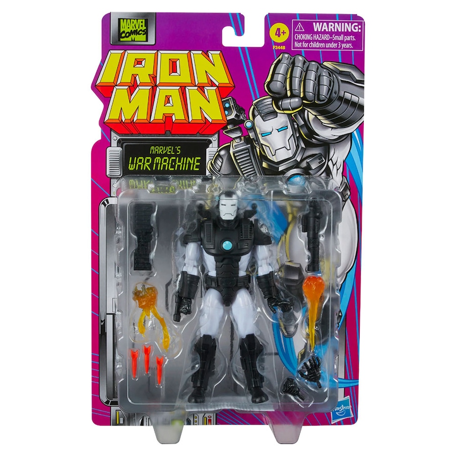Marvel Legends Retro Series Iron Man 6 inch Marvel's War Machine