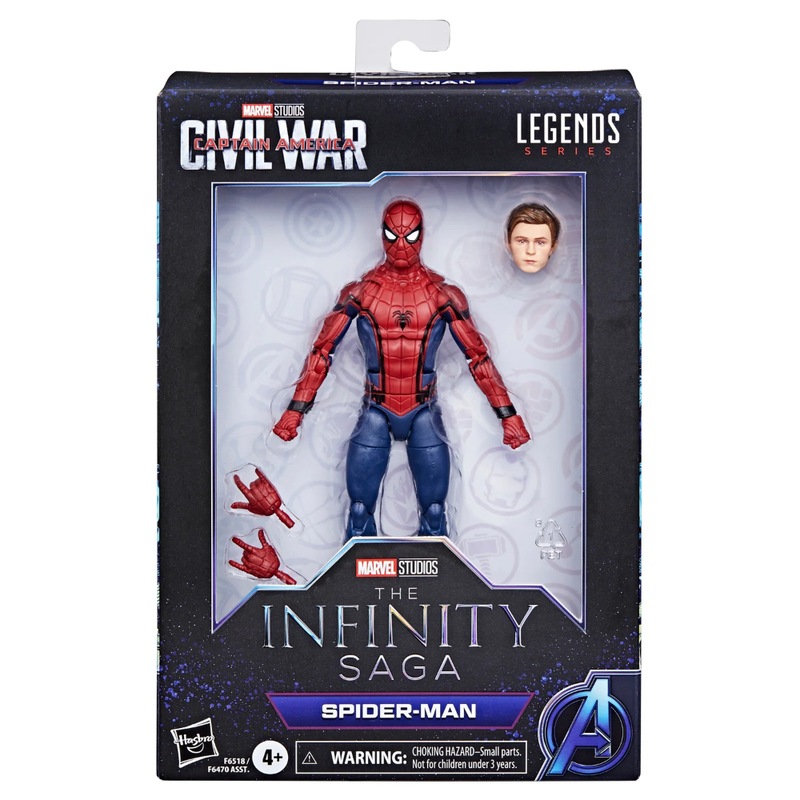 Buy Marvel Legends Series Infinity Saga SpiderMan Captain America