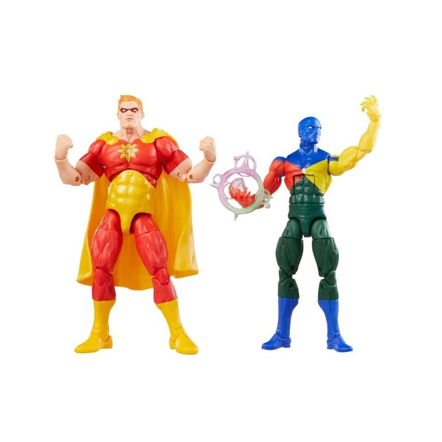 Marvel Legends Series Squadron Supreme Hyperion and Doctor Spectrum Action Figures