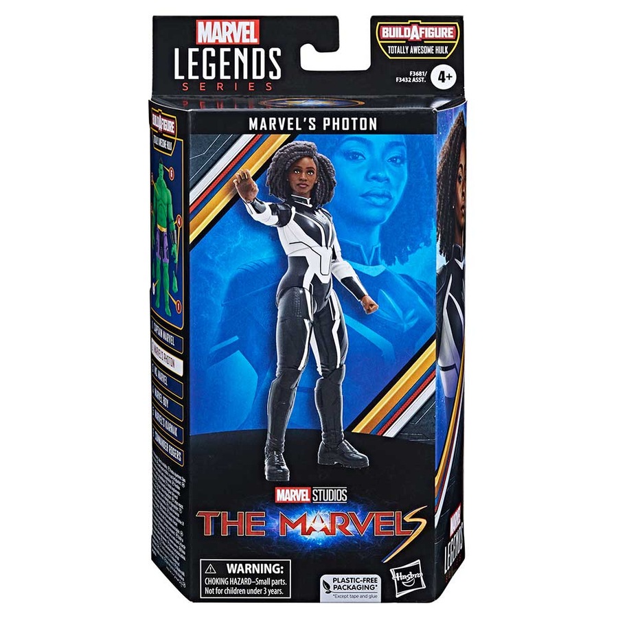 Marvel Legends Series The Marvels Photon Build-A-Figure Action Figure