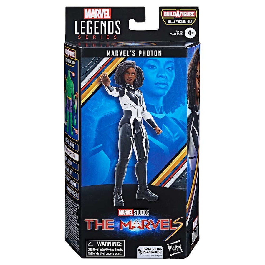 Marvel Legends Series The Marvels Photon Build-A-Figure Action Figure