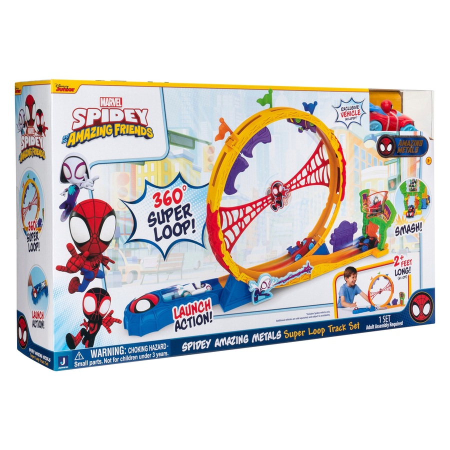 Buy Marvel Spidey and His Amazing Friends Amazing Metals Super Loop ...