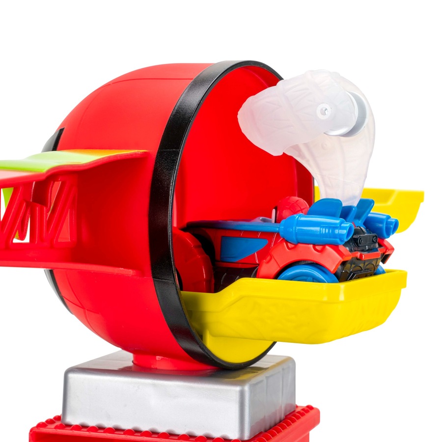 Marvel Spidey and His Amazing Friends Spidey's Construction Zone Chaos Track Set