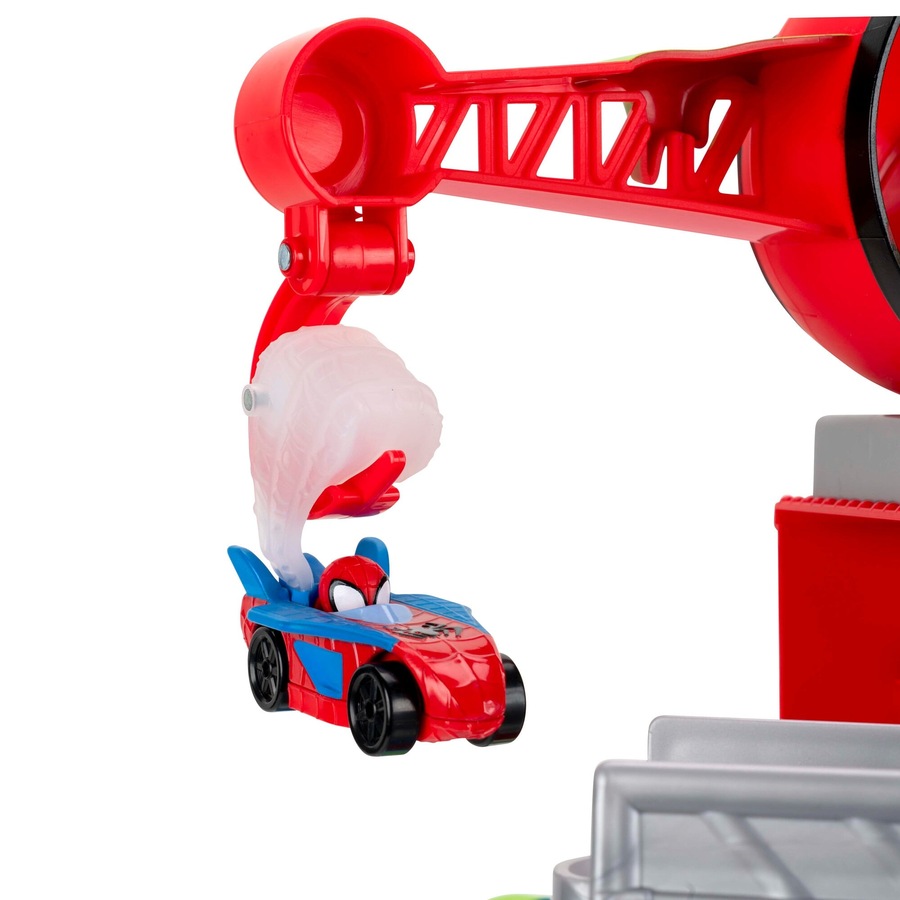 Marvel Spidey and His Amazing Friends Spidey's Construction Zone Chaos Track Set