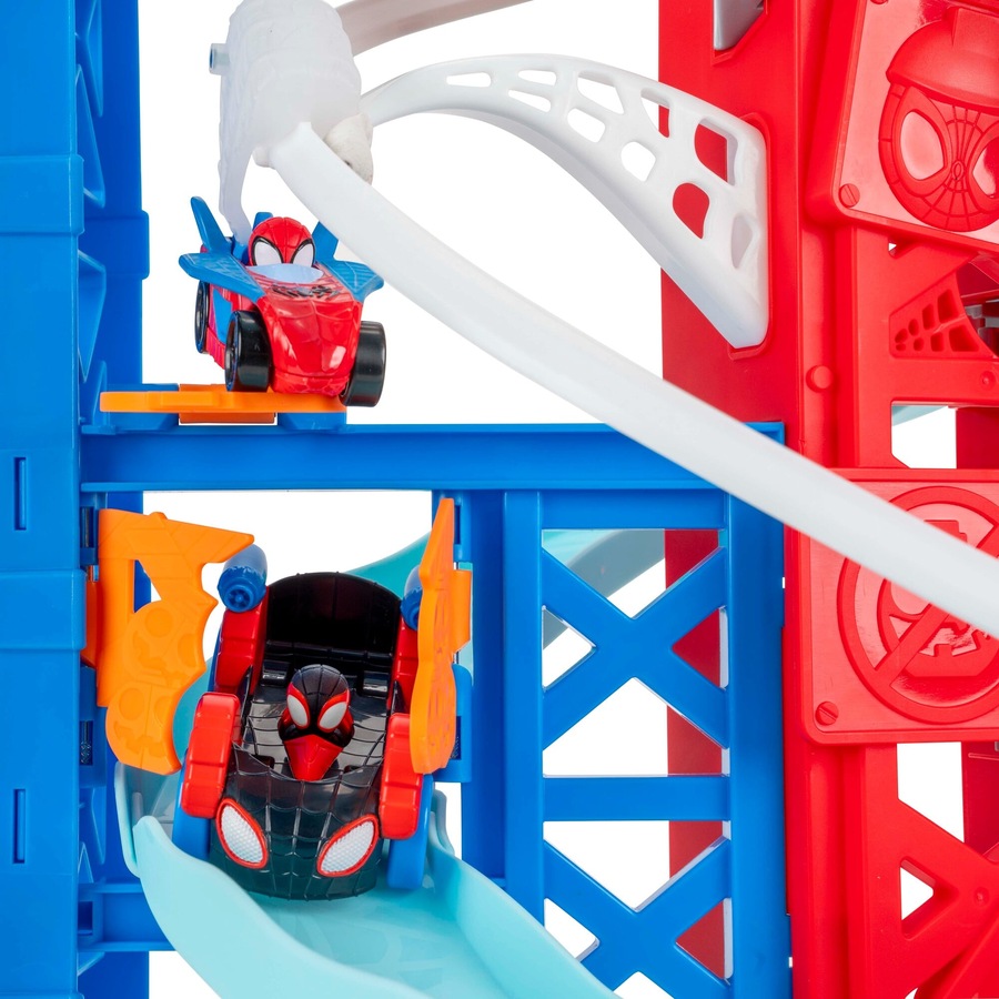 Marvel Spidey and His Amazing Friends Spidey's Construction Zone Chaos Track Set