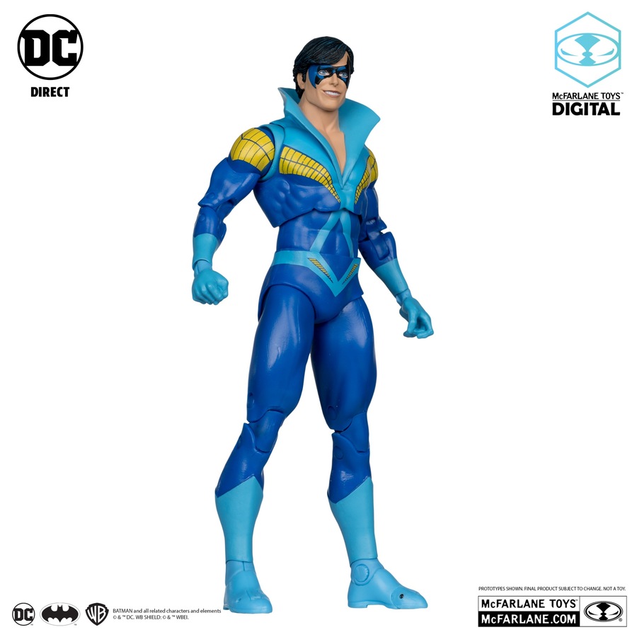 McFarlane Digital DC Direct Nightwing Silver Age 7 inch Figure