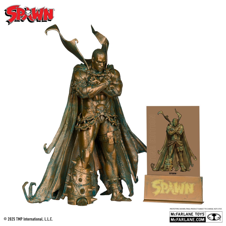 Mcfarlane Gold Label Spawn #311 Spawn Patina Edition 7 inch Figure