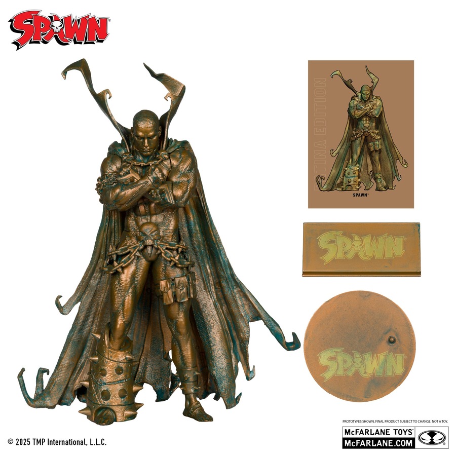 Mcfarlane Gold Label Spawn #311 Spawn Patina Edition 7 inch Figure