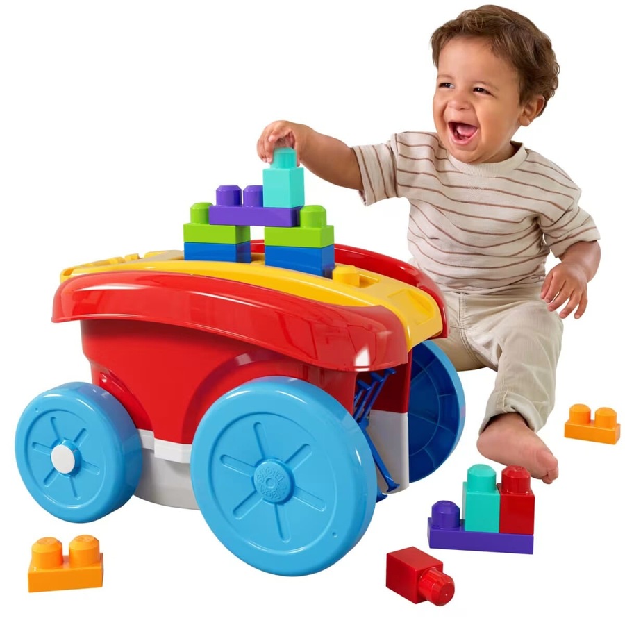 Mega Bloks Block Scooping Wagon