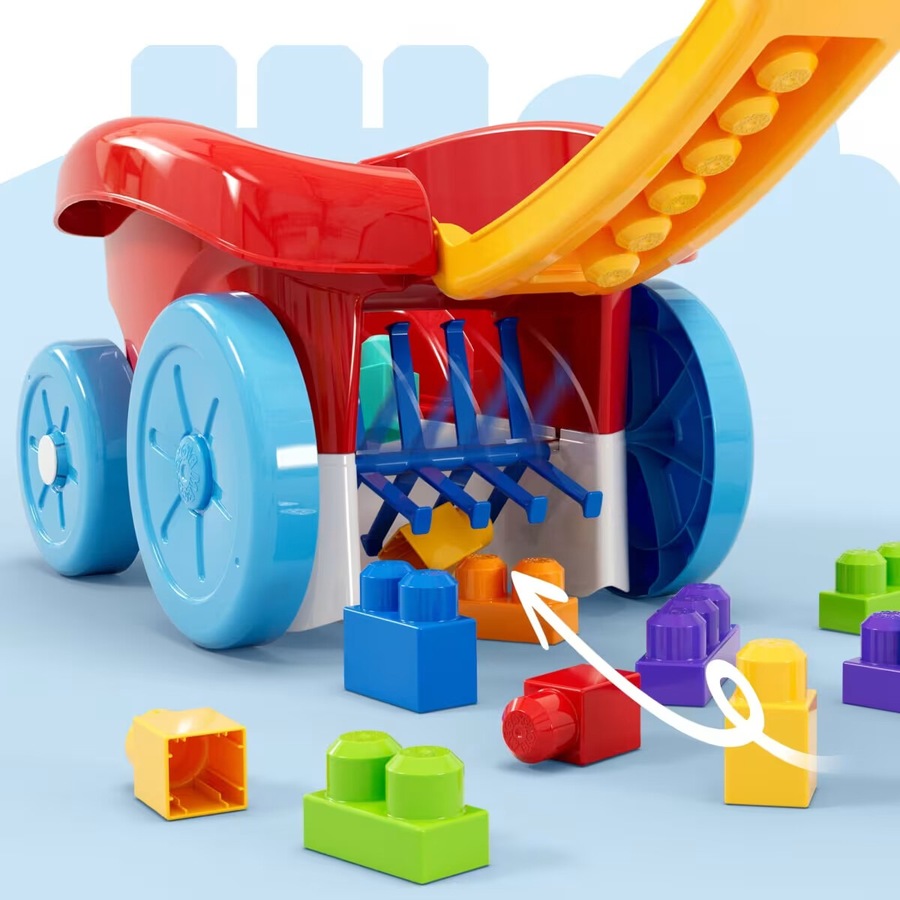 Mega Bloks Block Scooping Wagon