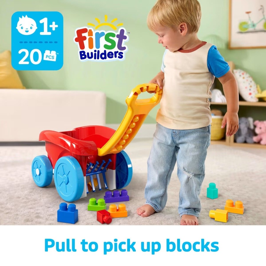 Mega Bloks Block Scooping Wagon