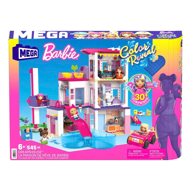 Mega Construx Barbie Rainbow Cove Fee – Mini-Spielfigur, Dreamtopia, Bausteine, Ab 3 Jahren, Sammel-Set