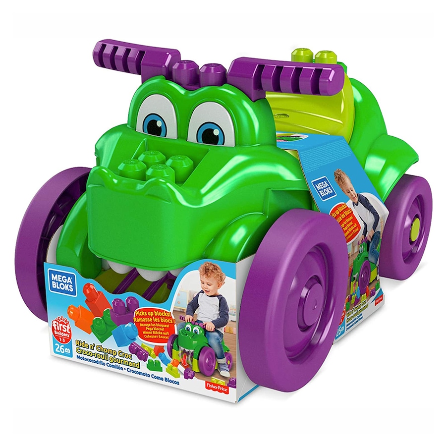 Mega Bloks First Builders Ride n' Chomp Croc