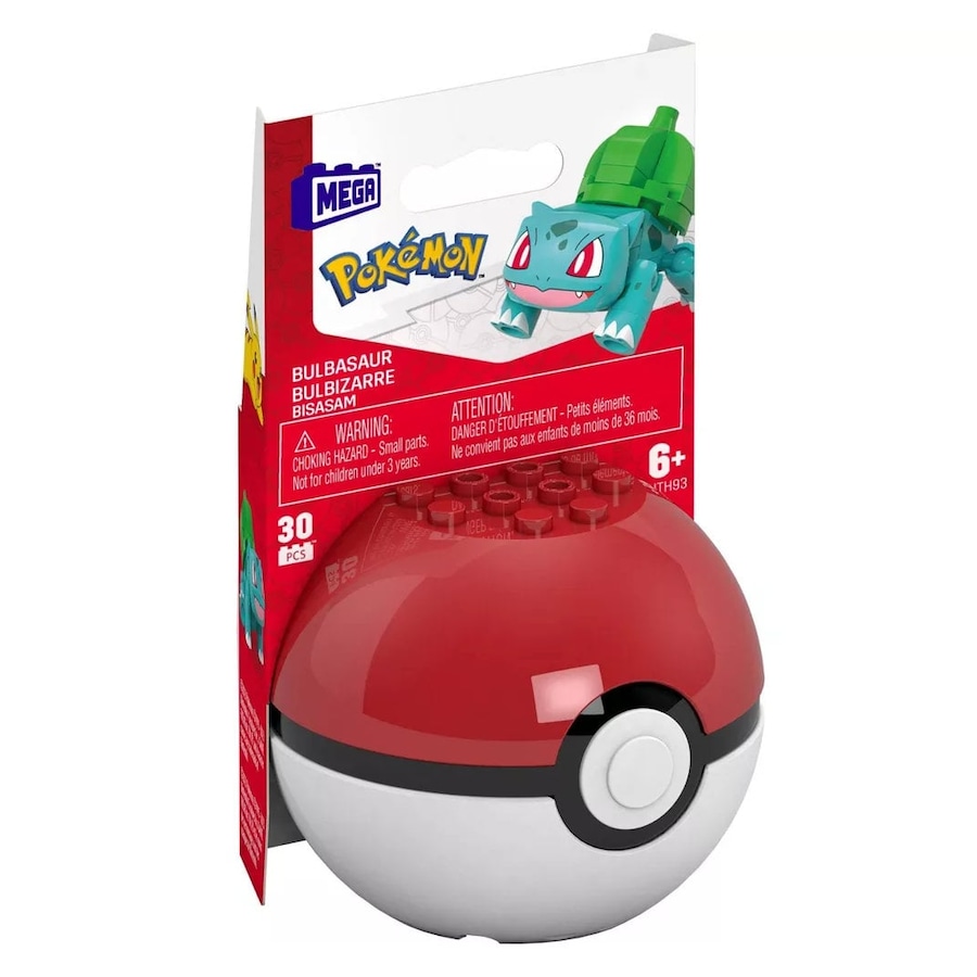 Mega Bloks Pokemon Evergreen Poke Ball Collection Bulbasaur