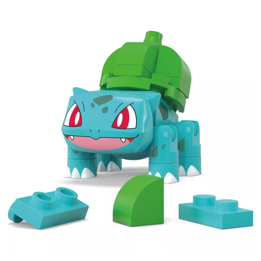 Mega Bloks Pokemon Evergreen Poke Ball Collection Bulbasaur