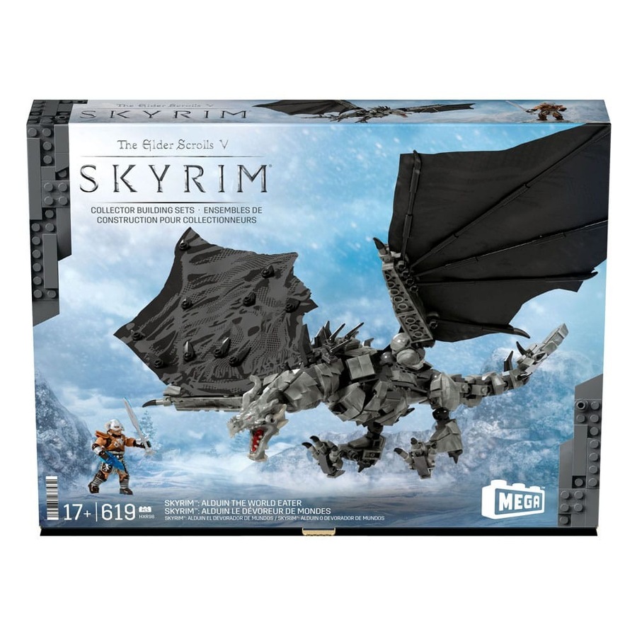 Buy Mega Bloks The Elder Scrolls V Skyrim Alduin the World Eater ...