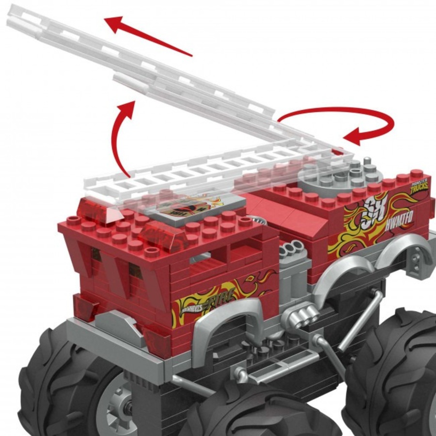 MEGA Hot Wheels Monster Trucks 5-Alarm Fire Truck