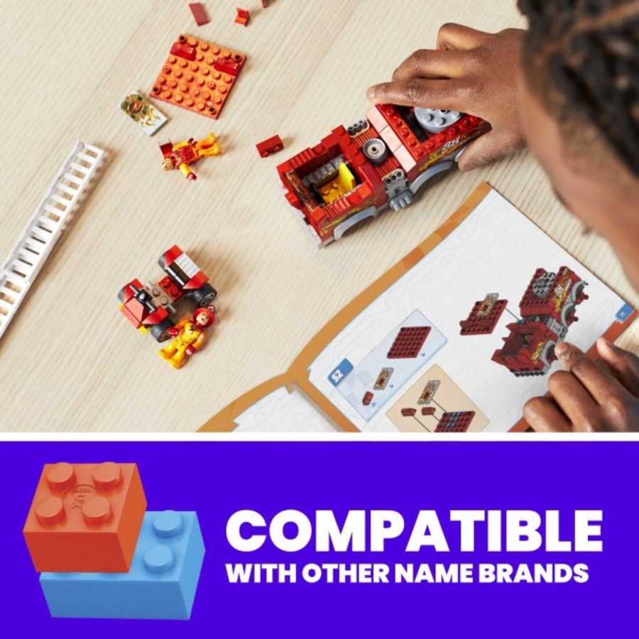 MEGA Hot Wheels Monster Trucks 5-Alarm Fire Truck