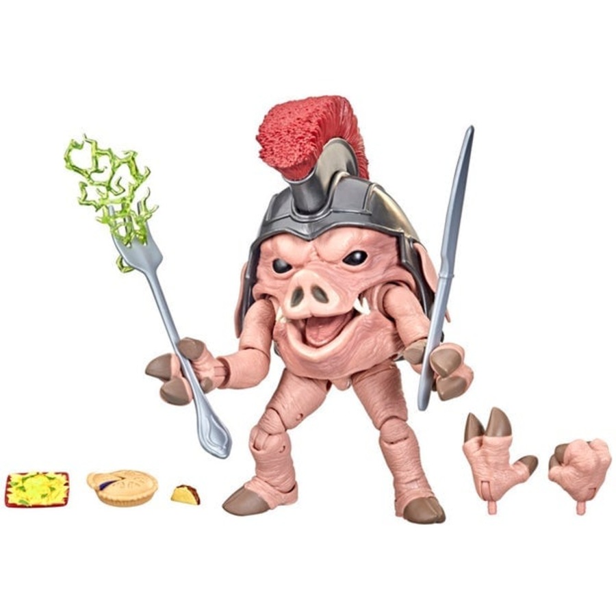 Mighty Morphin Power Rangers Lightning Collection Pudgy Pig Figure With Special Edition Lunchbox