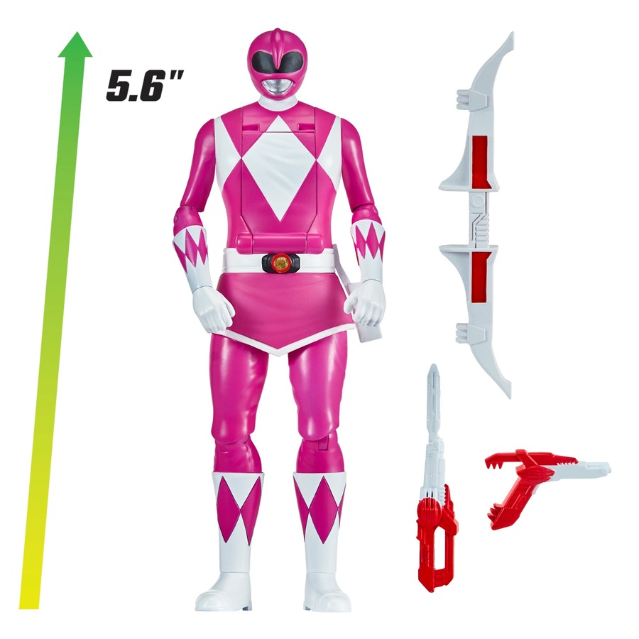 Mighty Morphin Power Rangers Re-Ignition Auto-Morphin Pink Ranger Action Figure