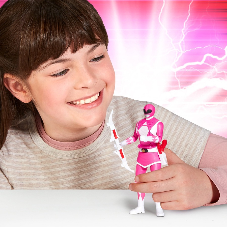 Mighty Morphin Power Rangers Re-Ignition Auto-Morphin Pink Ranger Action Figure