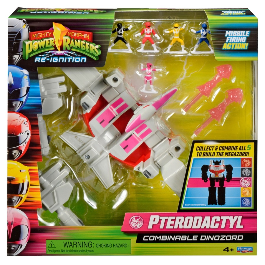Mighty Morphin Power Rangers Re-Ignition Combinable Dinozord Pterodactyl Toy