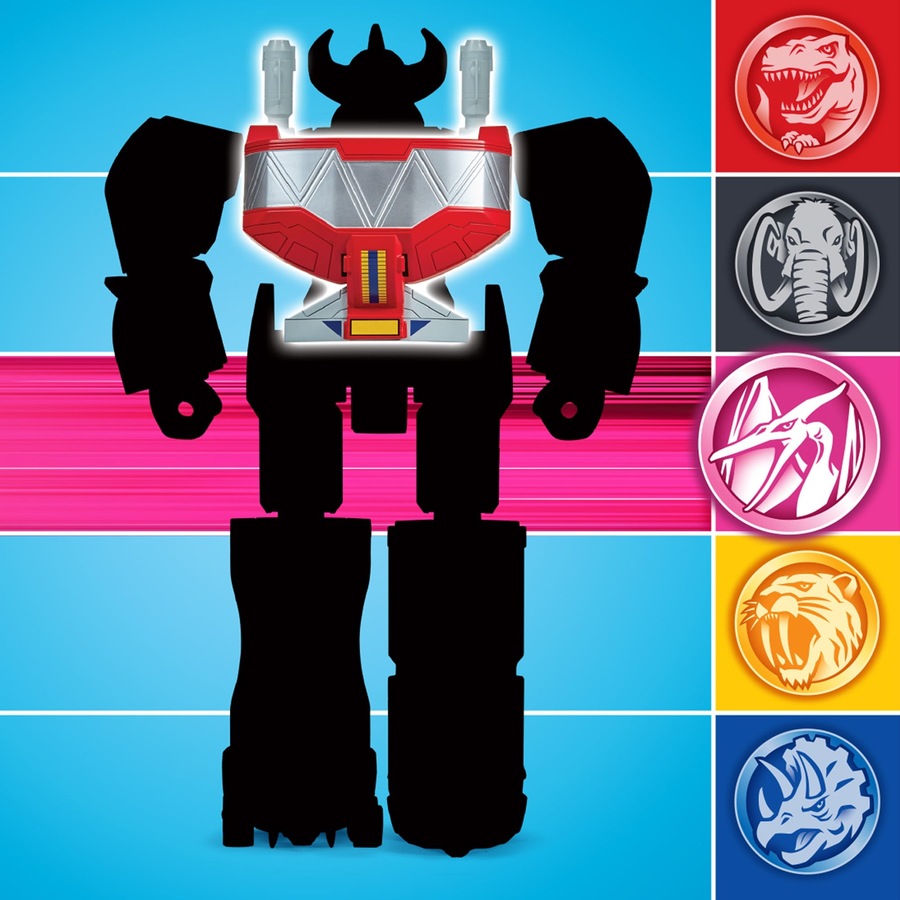 Mighty Morphin Power Rangers Re-Ignition Combinable Dinozord Pterodactyl Toy