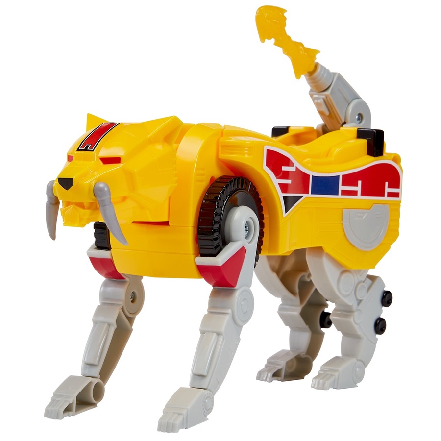 Mighty Morphin Power Rangers Re-Ignition Combinable Dinozord Sabertooth Tiger Toy