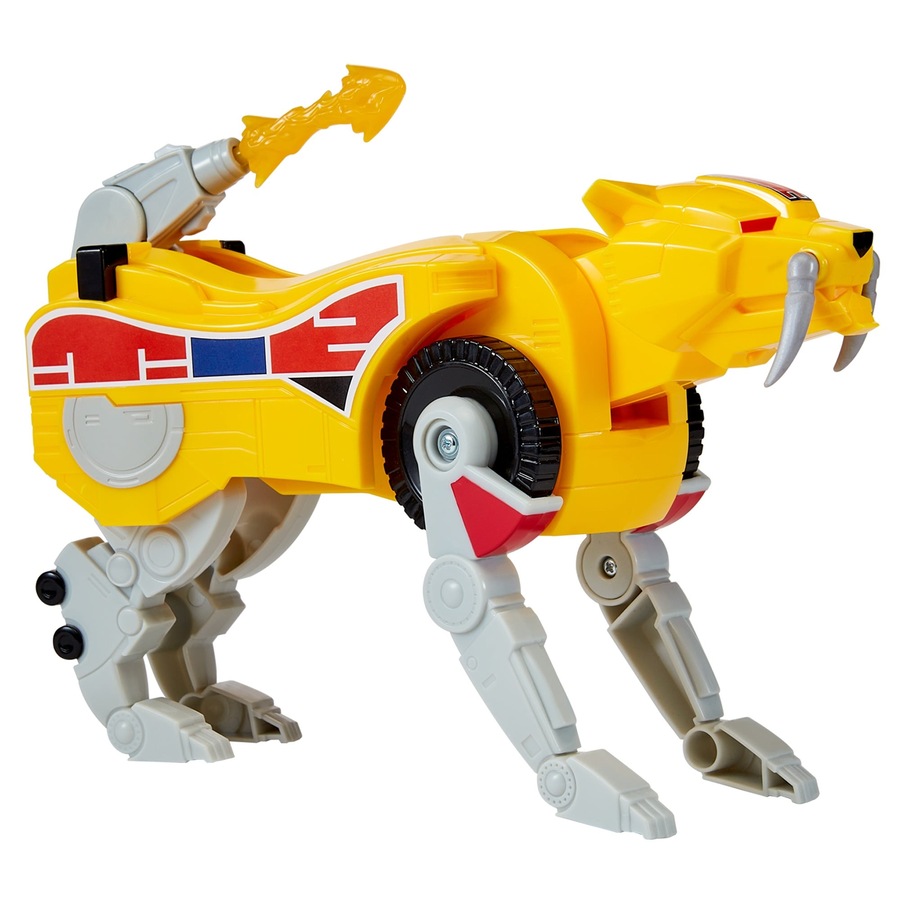 Mighty Morphin Power Rangers Re-Ignition Combinable Dinozord Sabertooth Tiger Toy
