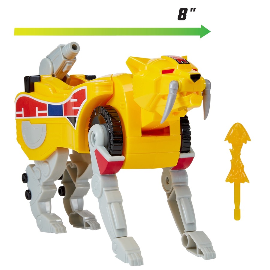 Mighty Morphin Power Rangers Re-Ignition Combinable Dinozord Sabertooth Tiger Toy