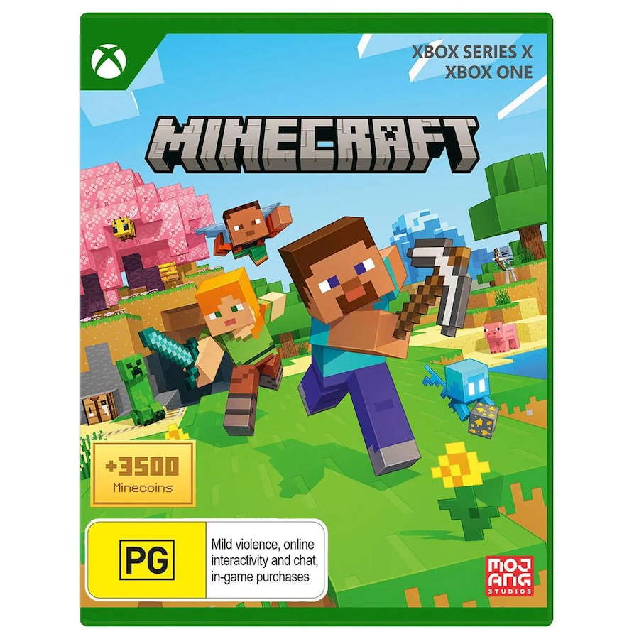 Minecraft + 3500 Minecoins Bundle (Xbox Series X, Xbox One)