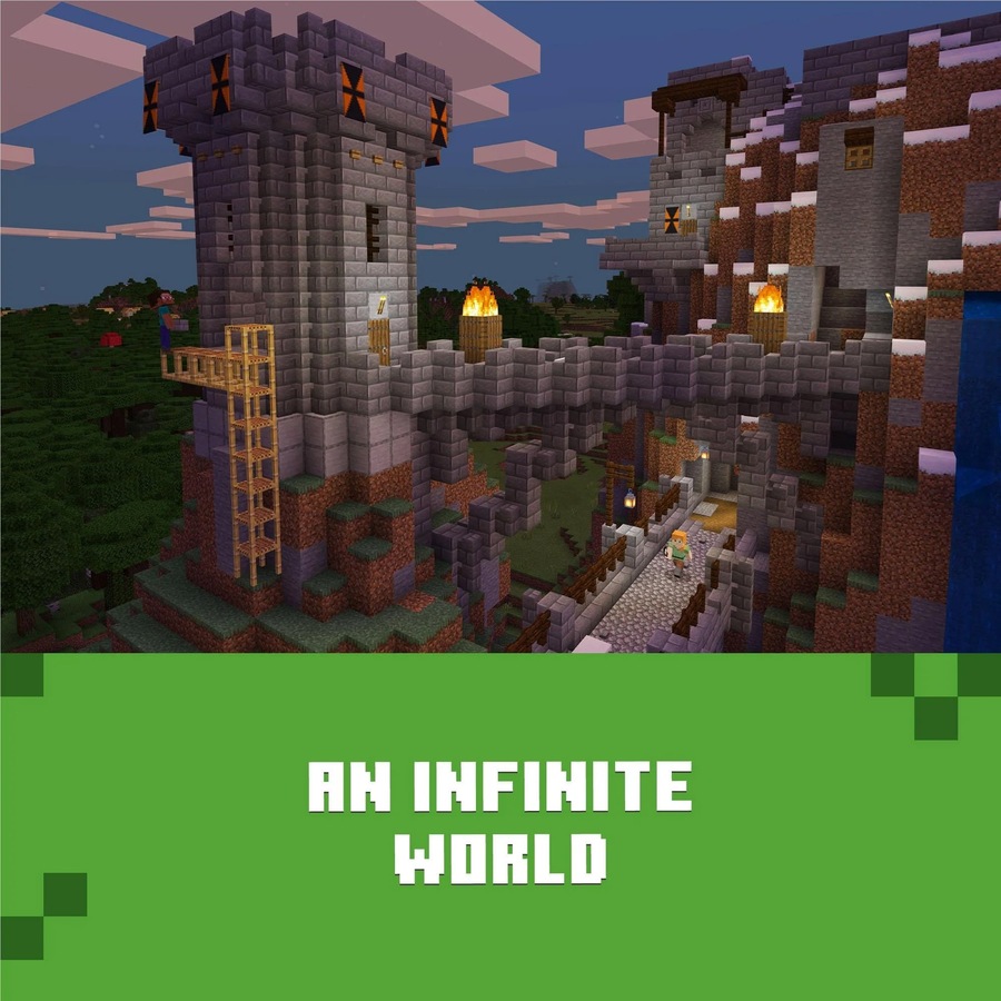 Minecraft + 3500 Minecoins Bundle (Xbox Series X, Xbox One)