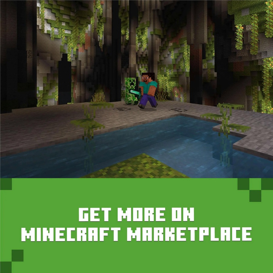 Minecraft + 3500 Minecoins Bundle (Xbox Series X, Xbox One)