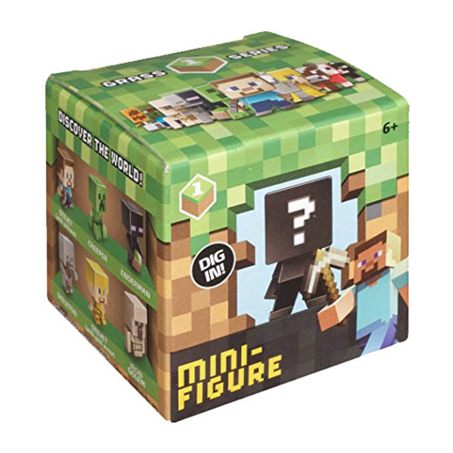 Minecraft Collectible Figure Mystery Blind Box (Styles May Vary)