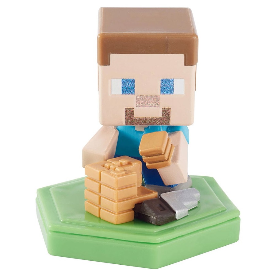 Buy Minecraft Earth Crafting Steve Boost Mini Figure - Everyday Rewards ...