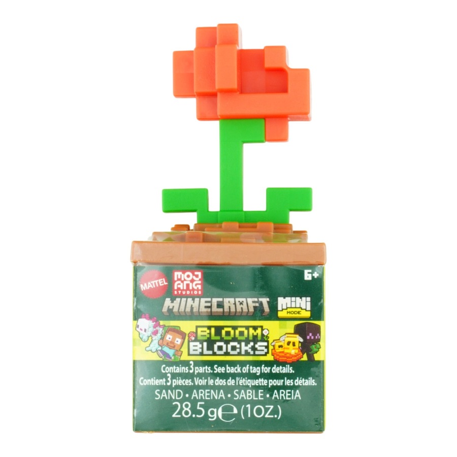 Buy Minecraft Mini Mode Bloom Blocks Capsule (Poppy) - Everyday Rewards ...