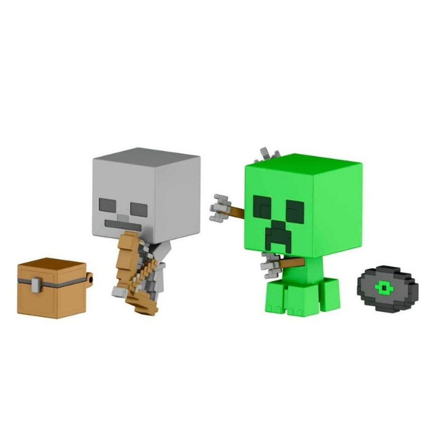 Minecraft Mob Head Minis Multi Pack Creeper Target Practice